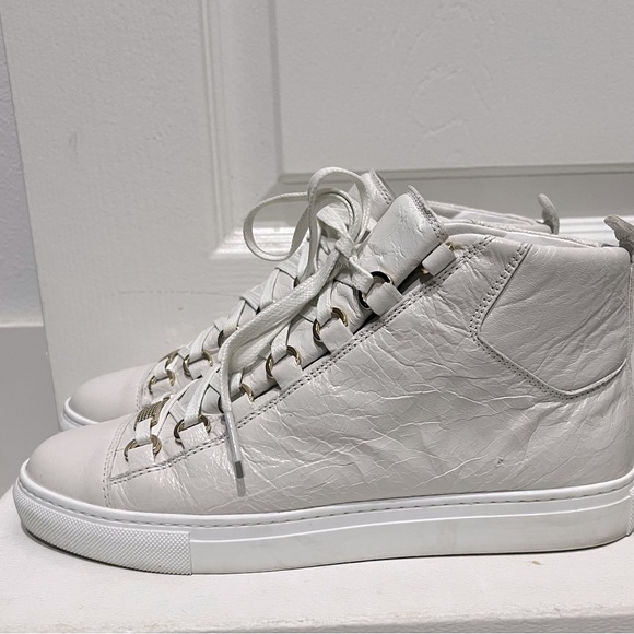 BALENCIAGA WOMEN'S SNEAKER SIZE 8- white - Picture 2 of 6
